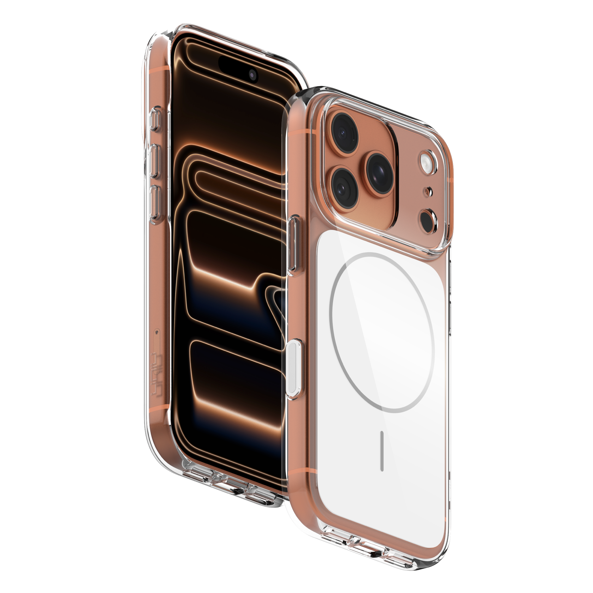 OI Square Core Transparent Shockproof Case