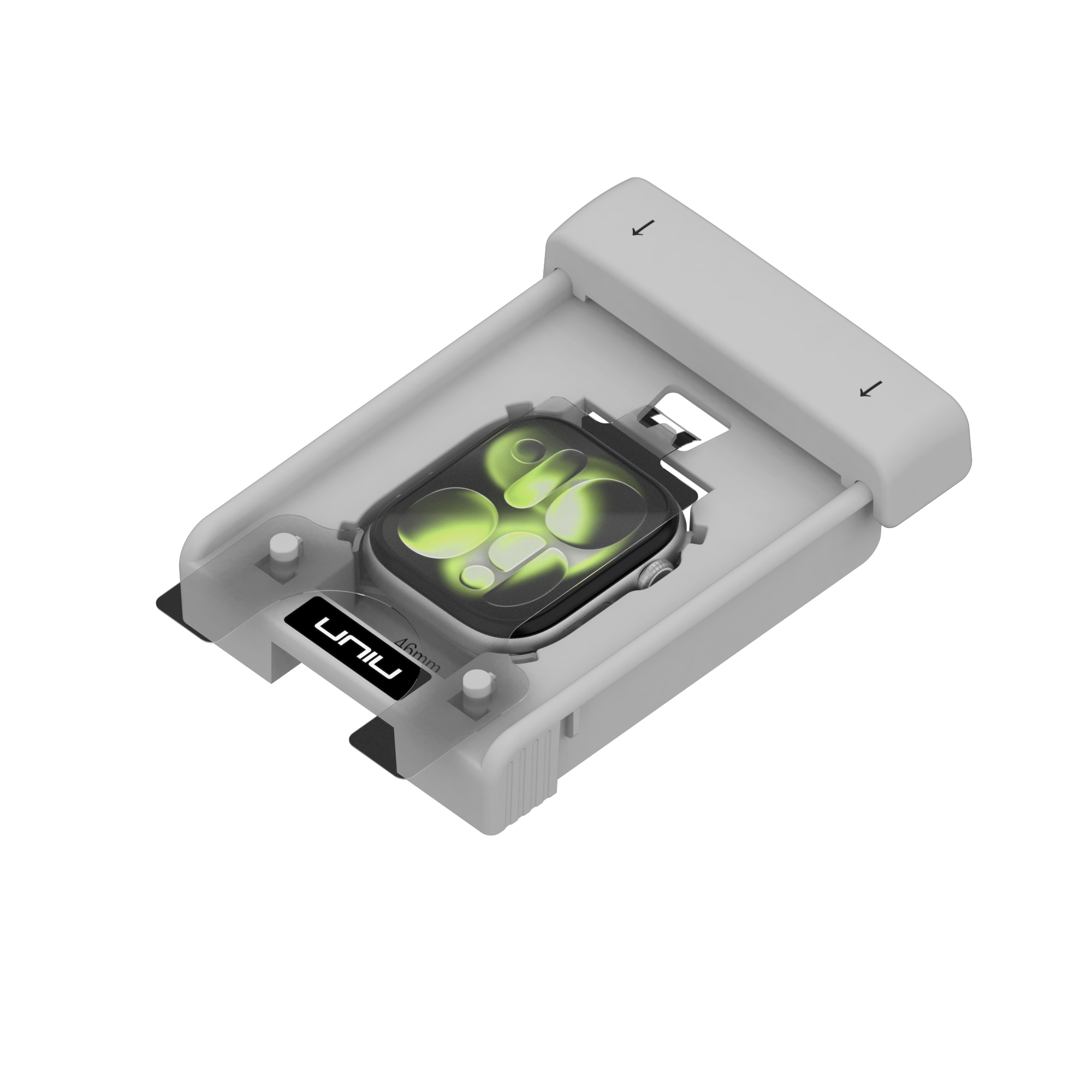 Apple Watch Series 10/11 46mm | 3D 滿版玻璃保護貼