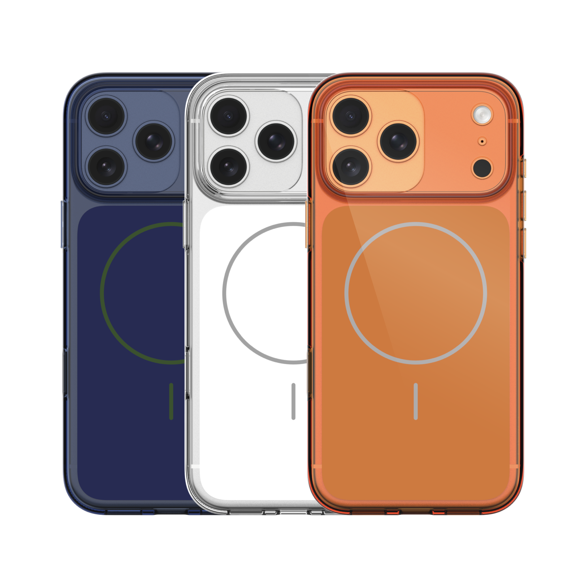 OI Square Core Transparent Shockproof Case