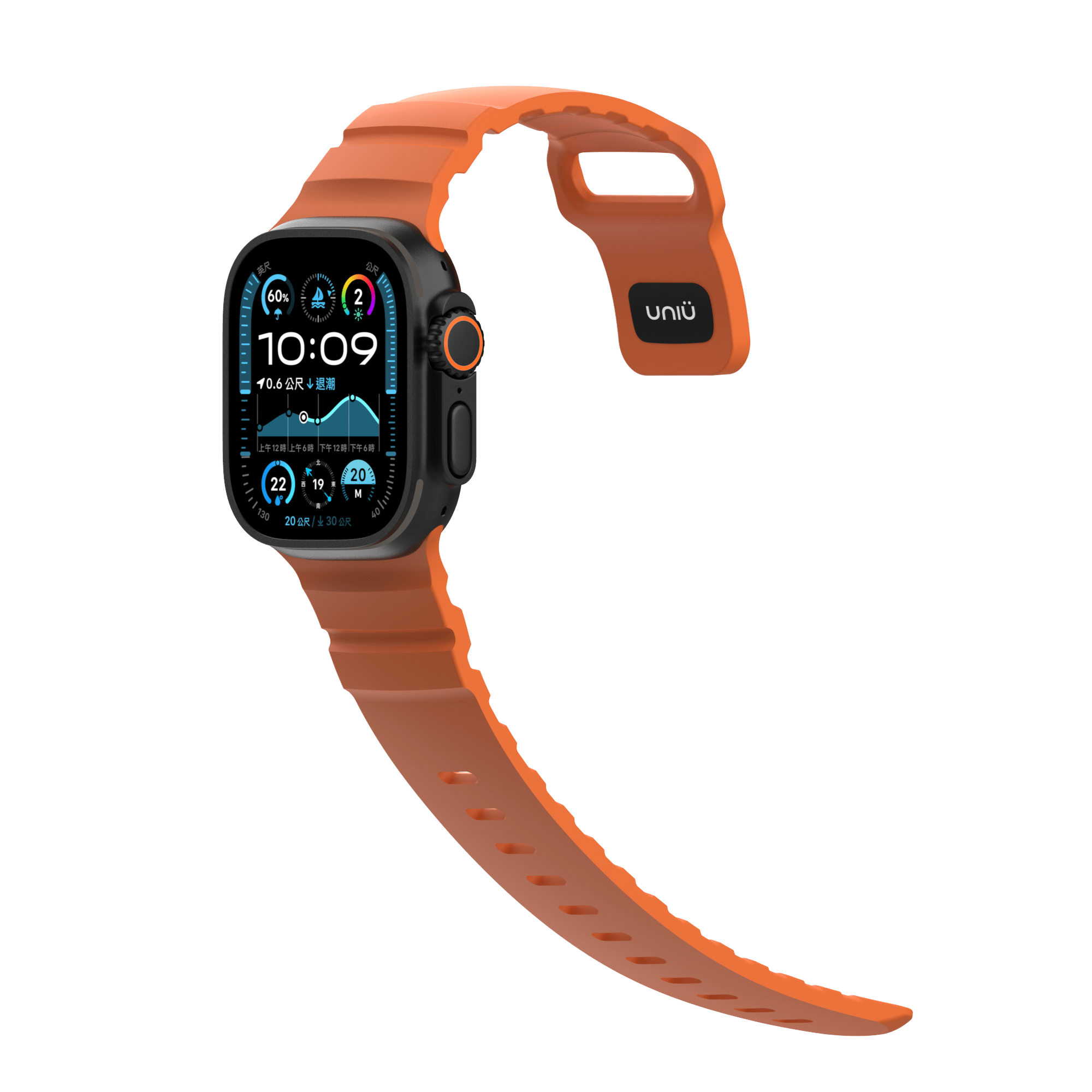 Titan 無畏極限錶帶 Apple Watch 運動錶帶 宇宙橘