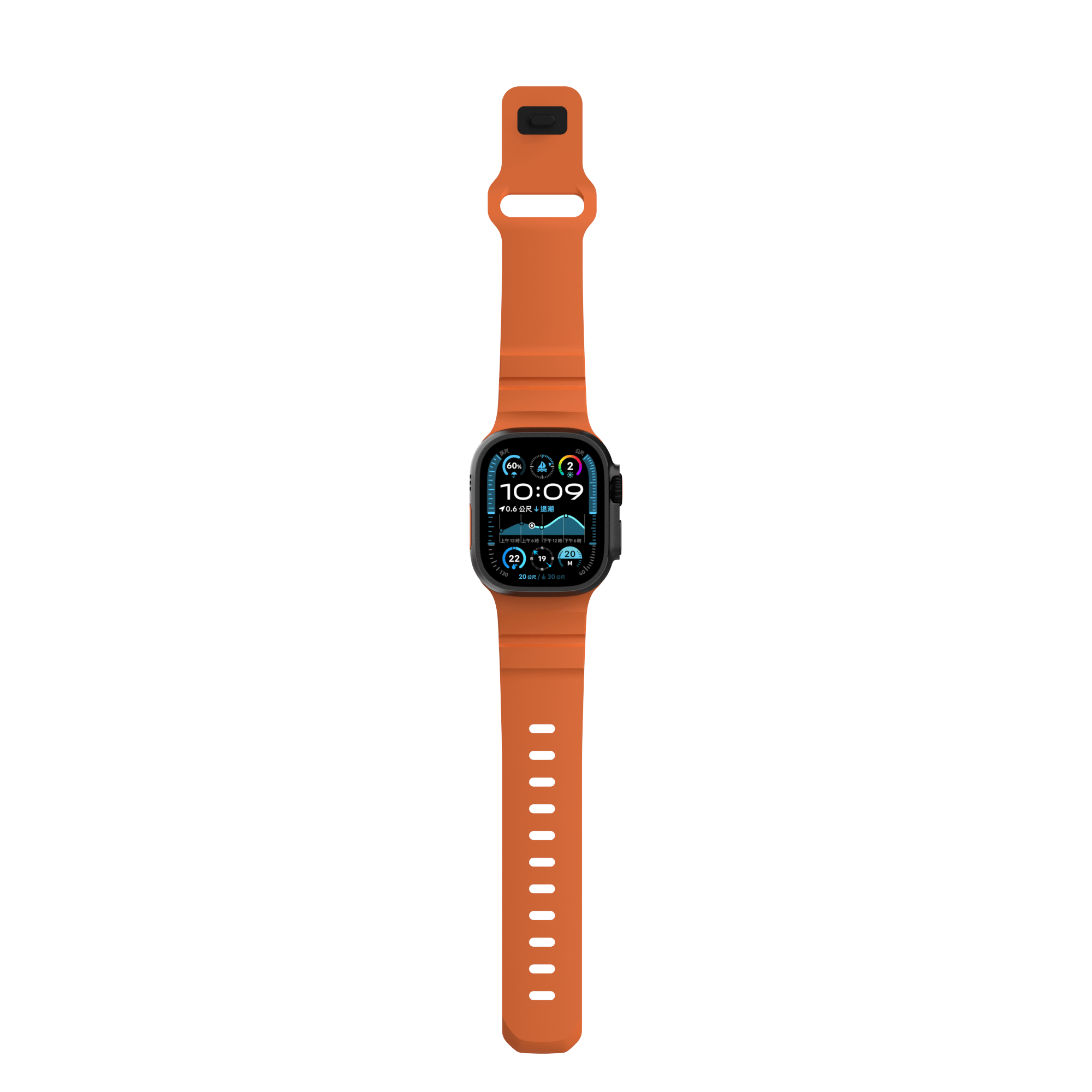 Titan 無畏極限錶帶 Apple Watch 運動錶帶 宇宙橘