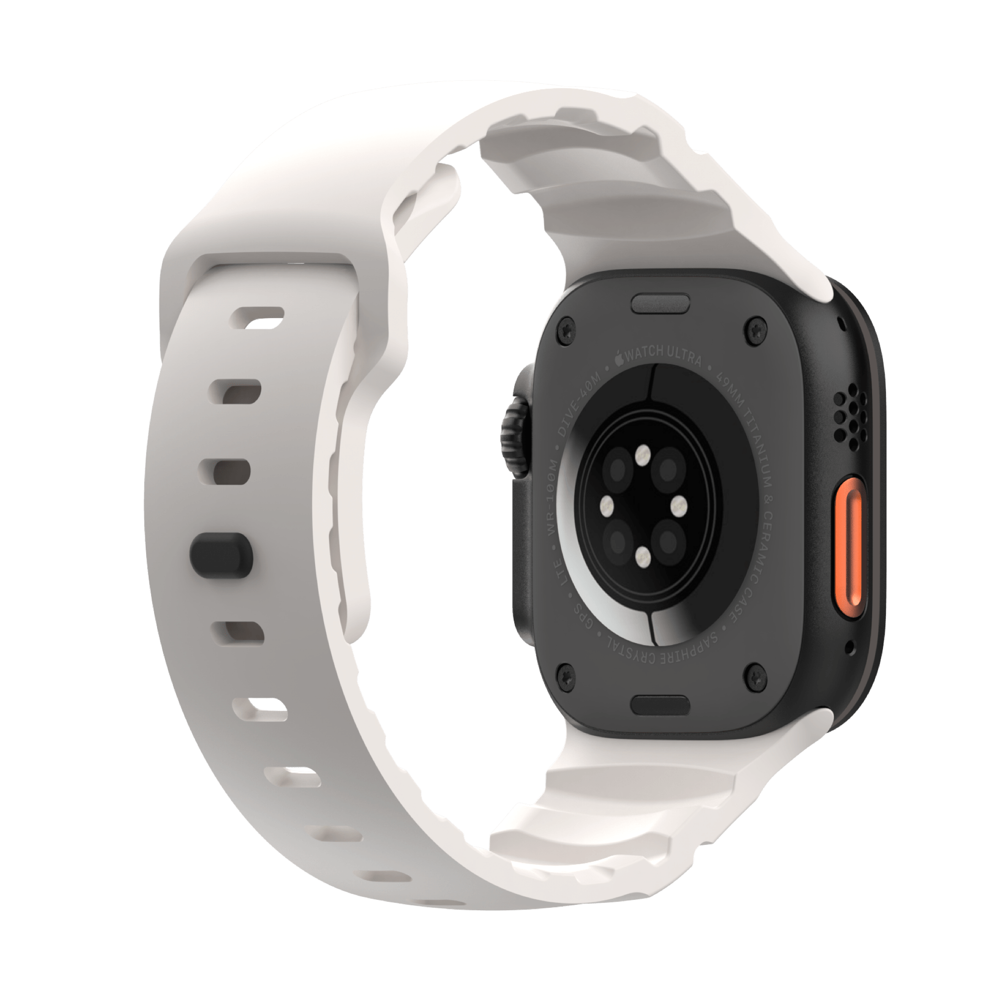 Apple Watch 運動錶帶 UNIU Titan 無畏極限防護錶帶 (星光白)