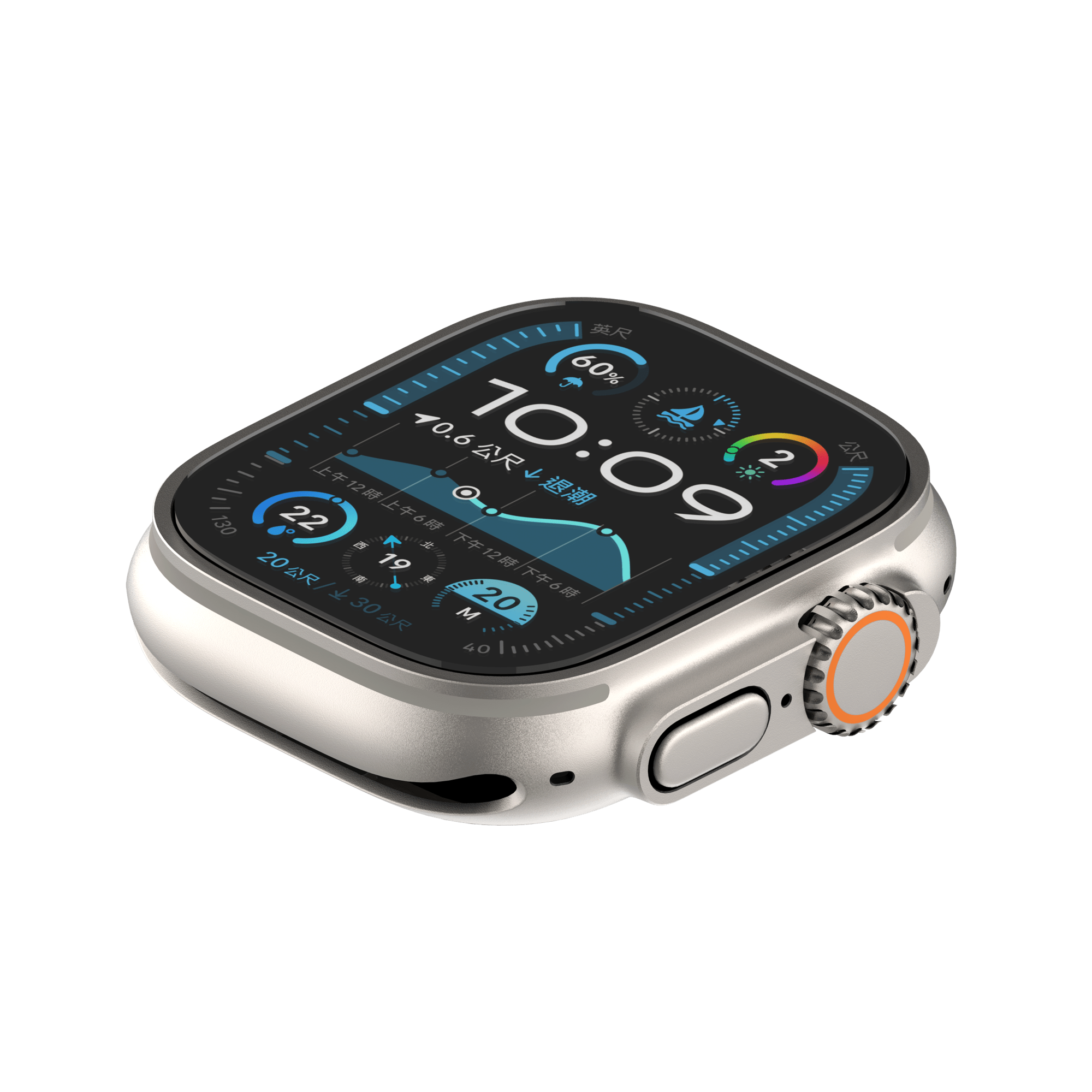Apple Watch Ultra 玻璃保護貼 UNIU 高透光螢幕保護貼