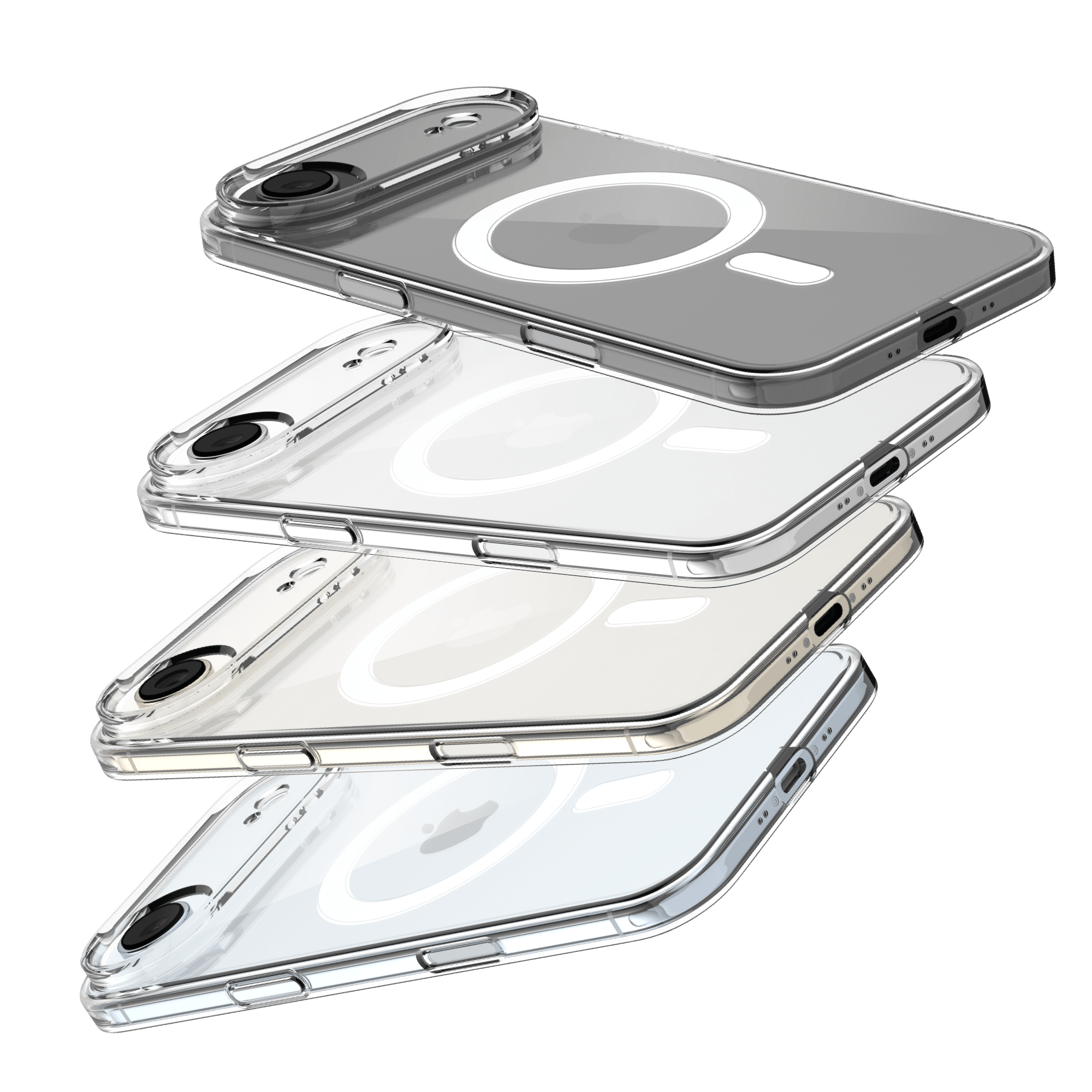 iPhone 17 Air 保護殼 UNIU Aeris 晶透高防摔手機殼 (透明)