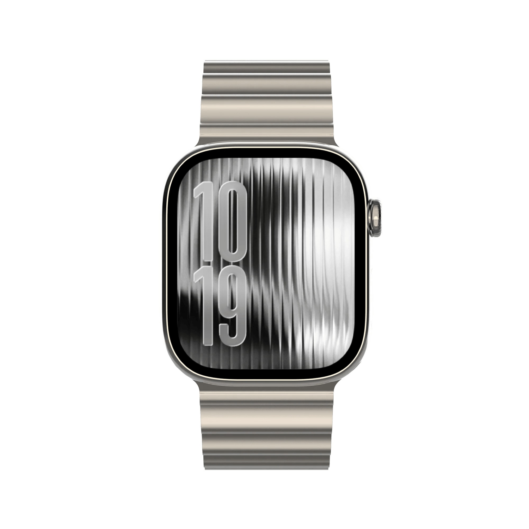 Apple Watch 金屬錶帶 UNIU Ocean 海洋金屬錶帶 (原鈦色)