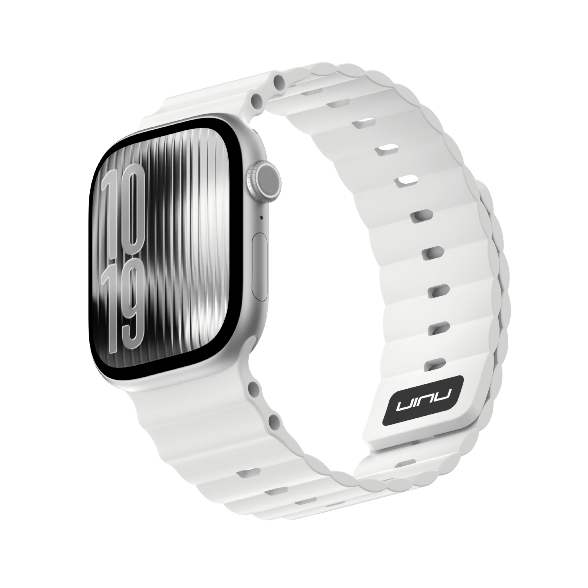 Ocean Flux 海洋運動錶帶 Apple Watch 運動錶帶 極地白