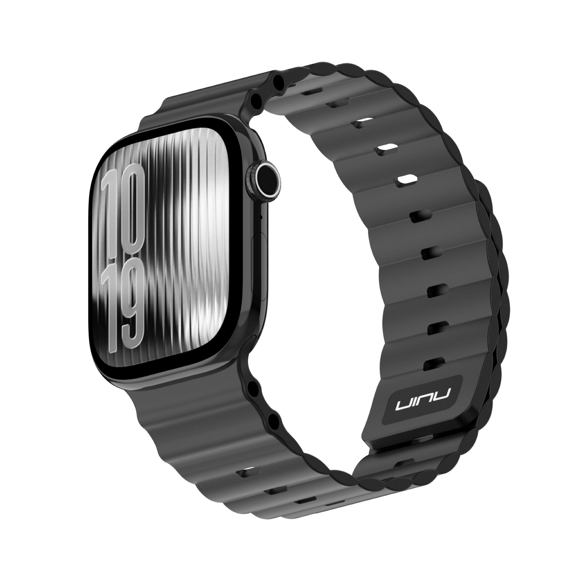 Ocean Flux 海洋運動錶帶 Apple Watch 運動錶帶 曜石黑