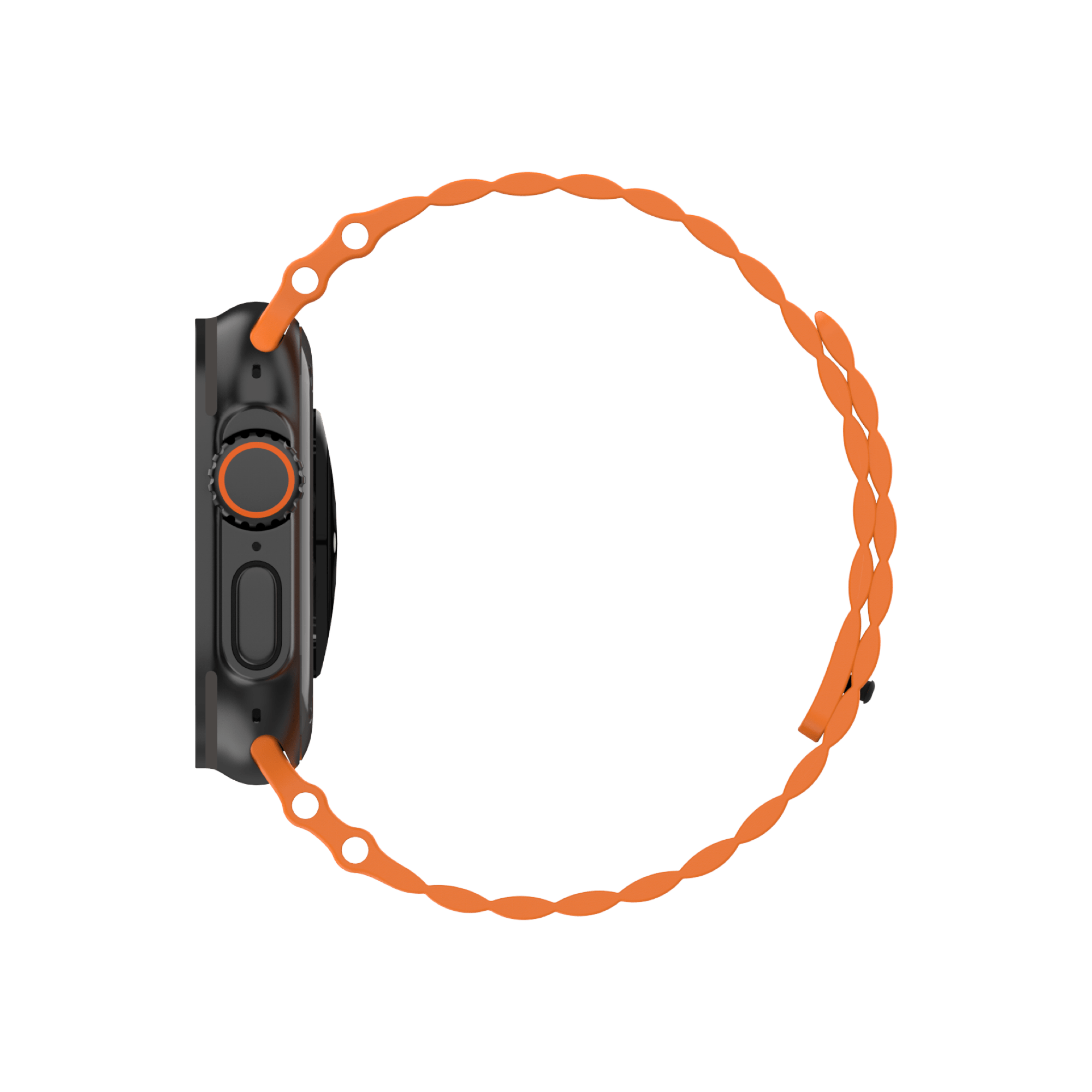 Ocean Flux 海洋運動錶帶 Apple Watch 運動錶帶 熔岩橘
