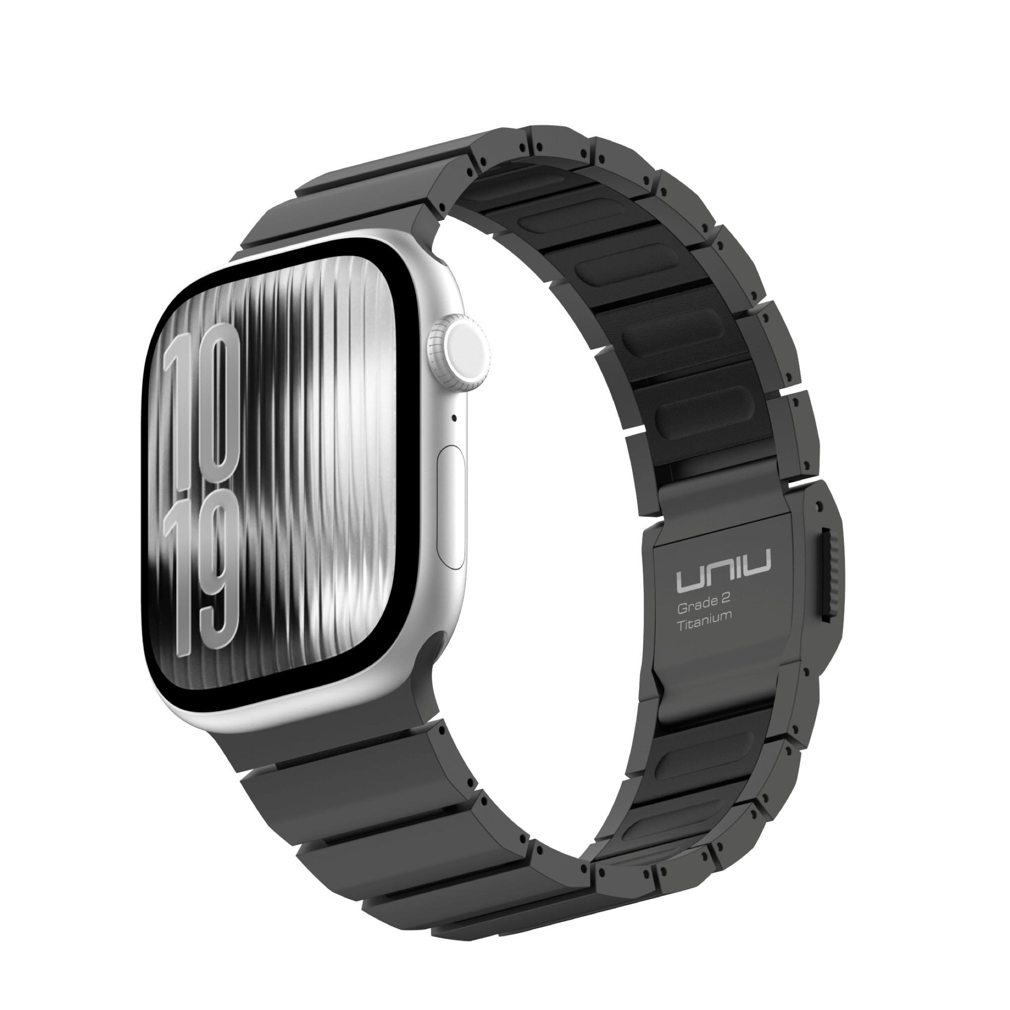 ORBIT 鈦合金複合錶帶金屬錶帶適用 Apple Watch 49/46/45/44mm