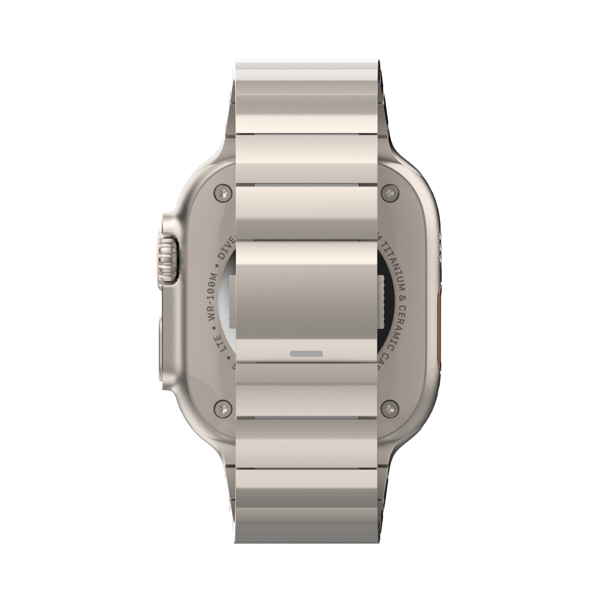 ORBIT 鈦合金複合錶帶 Apple Watch 鈦合金錶帶 霜鈦灰