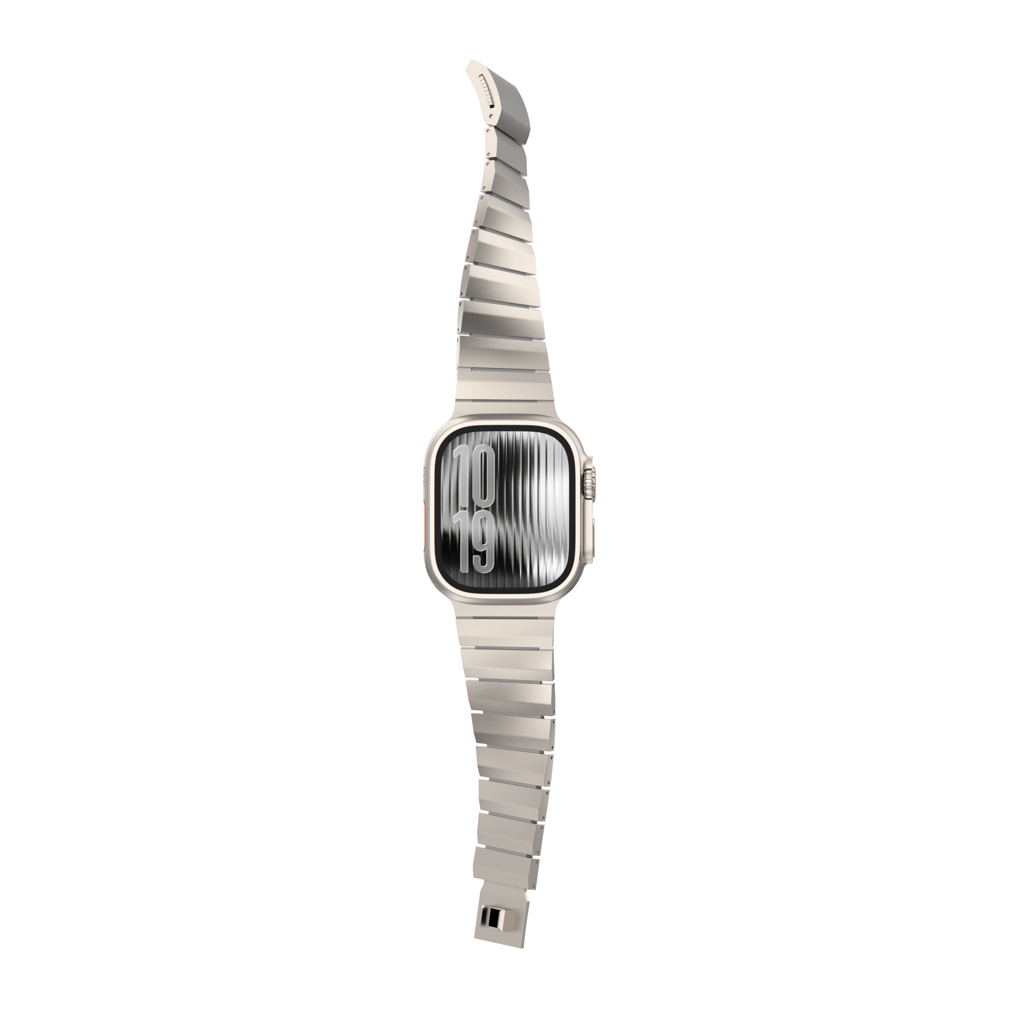 ORBIT 鈦合金複合錶帶 Apple Watch 鈦合金錶帶 霜鈦灰