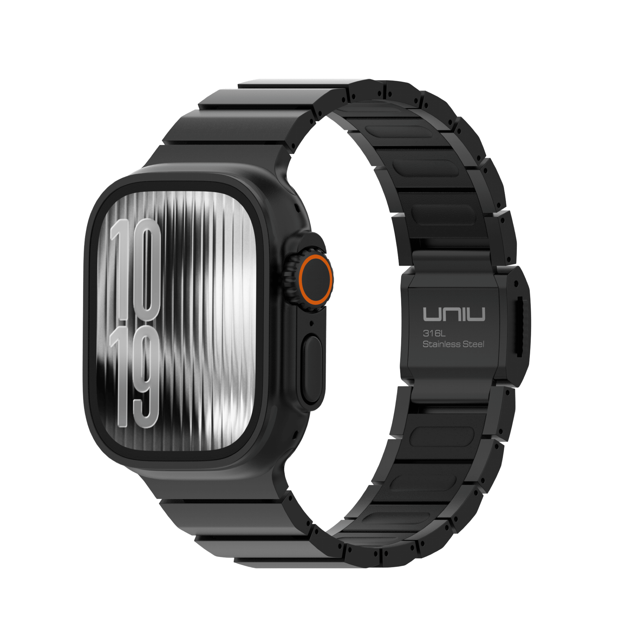 ORBIT 鈦合金複合錶帶金屬錶帶適用 Apple Watch 49/46/45/44mm