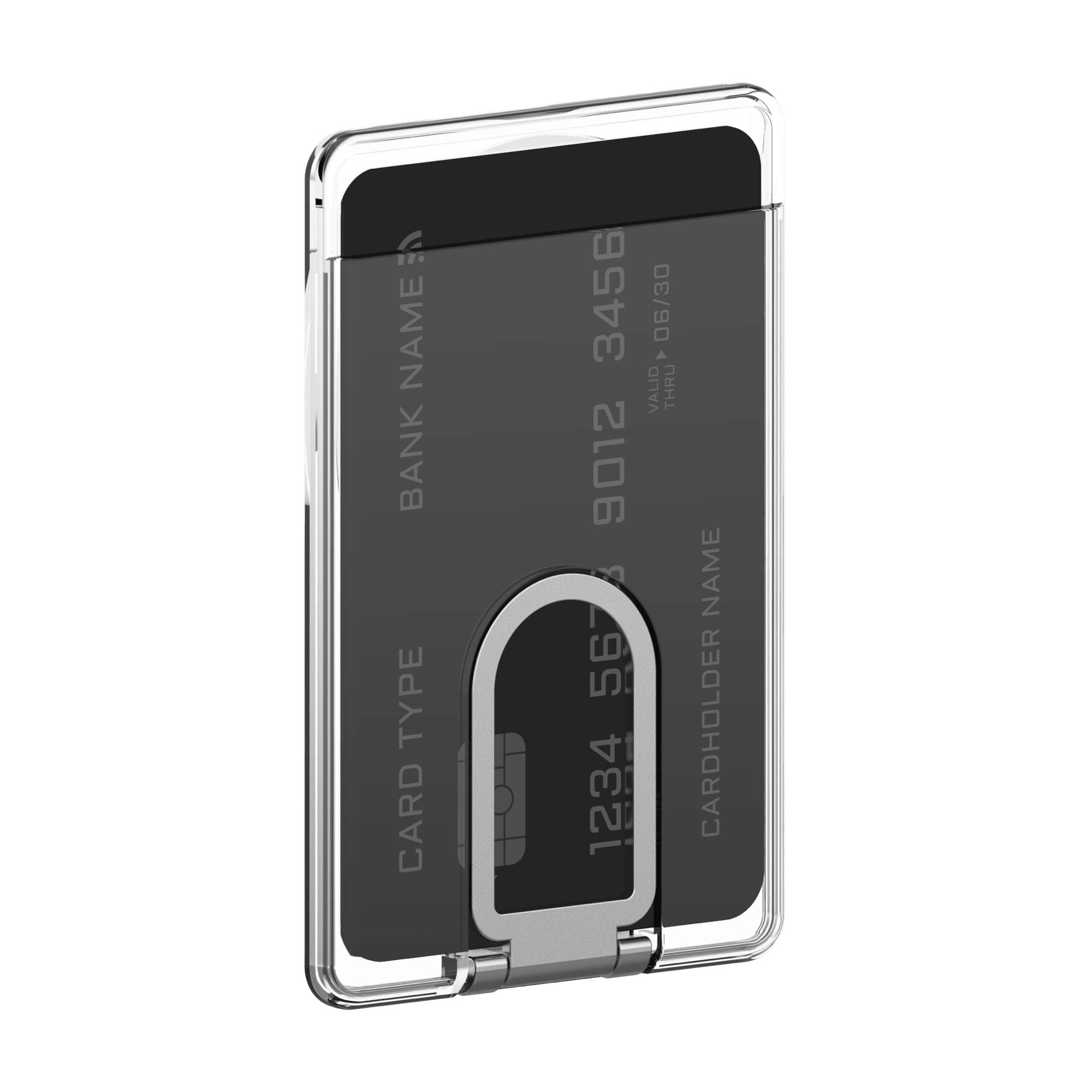 PURE 透明支架卡包 (兼容MagSafe) - UNIU® | 官方網站