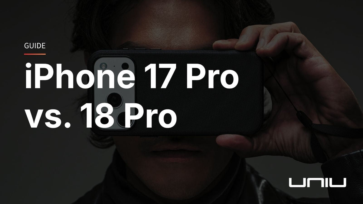 同樣是 Pro，iPhone 17 / 18 有什麼不同？配件選購前先看這篇 - UNIU® | 官方網站