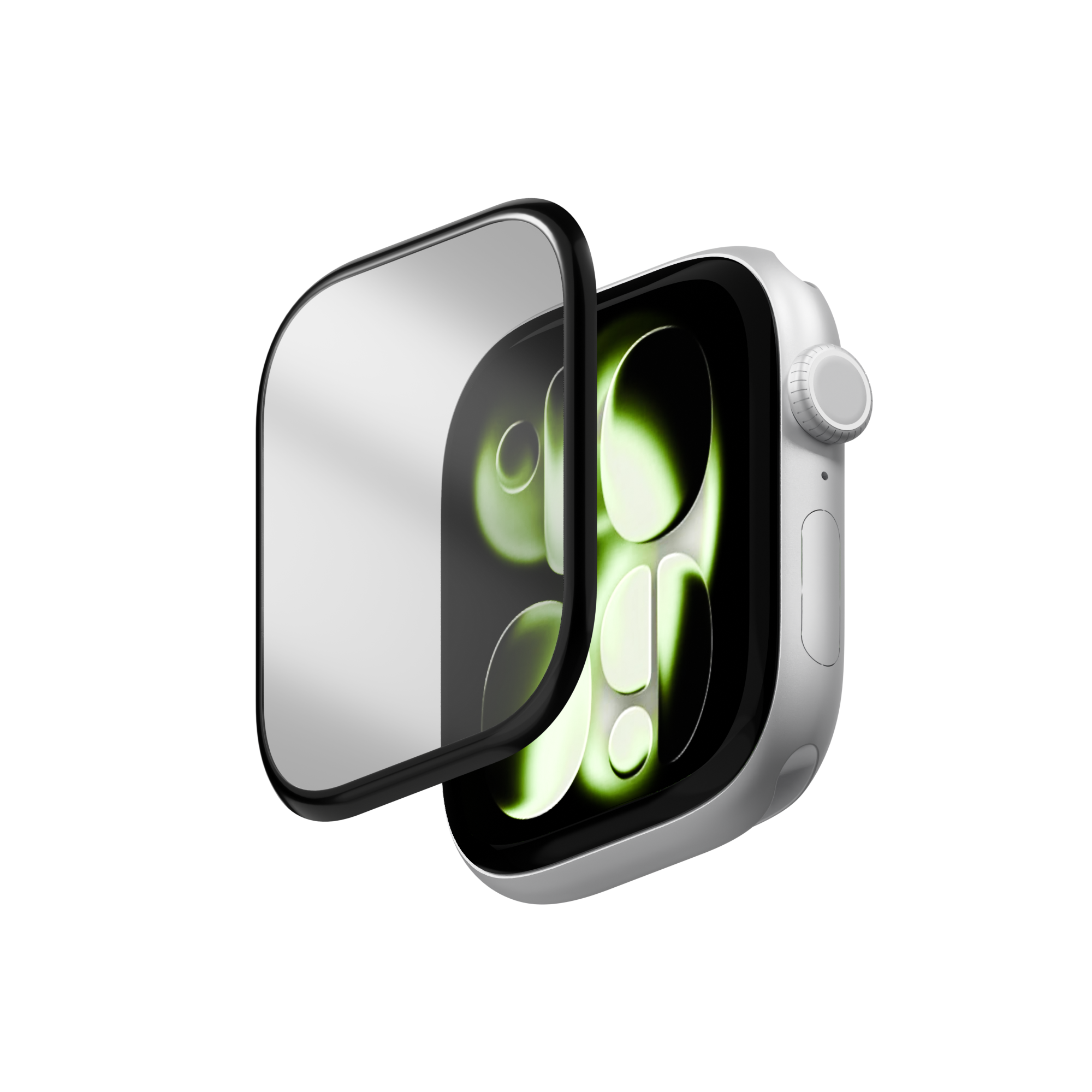Apple Watch 3D 滿版玻璃保護貼 for S10/S11 46mm