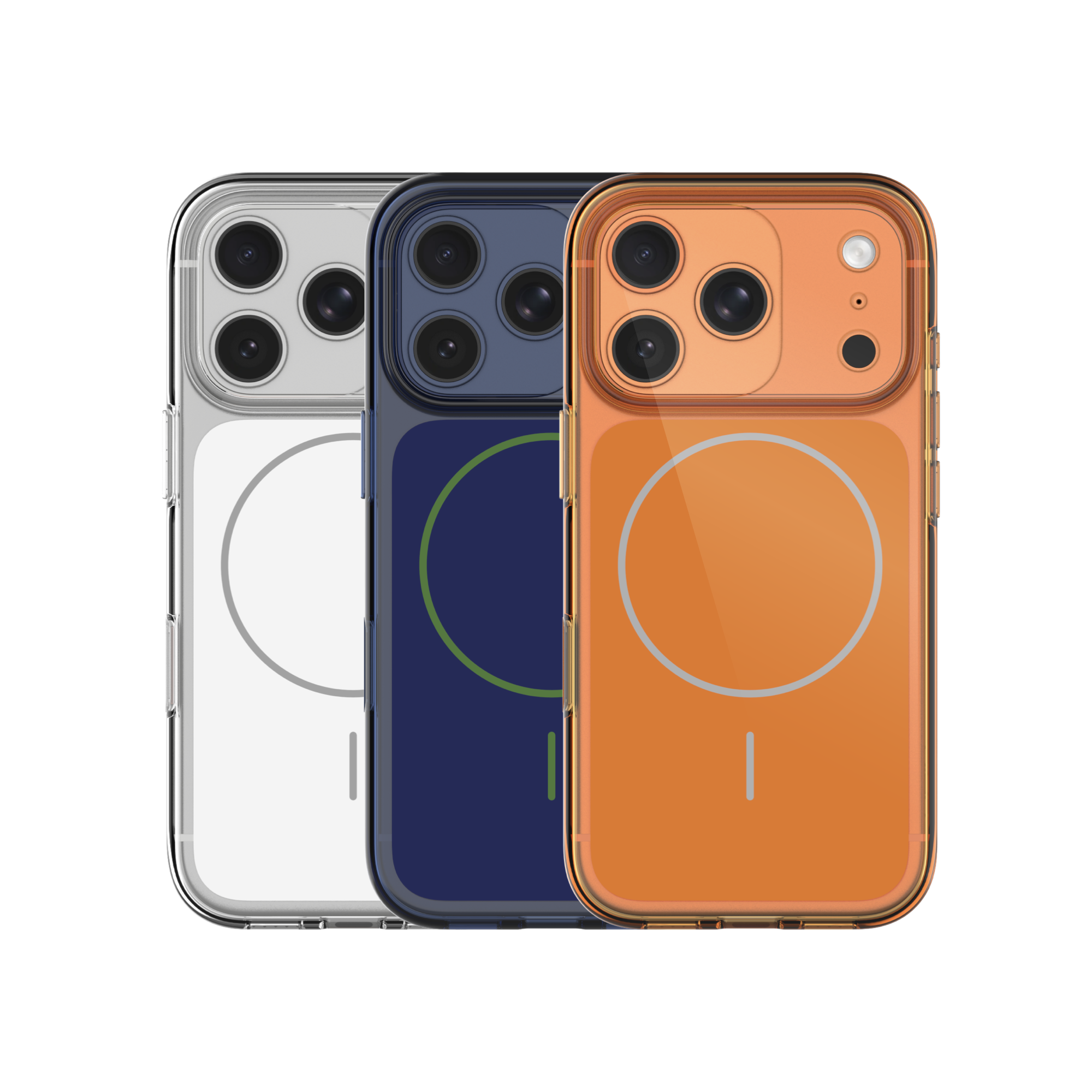 OI Square Core Transparent Shockproof Case