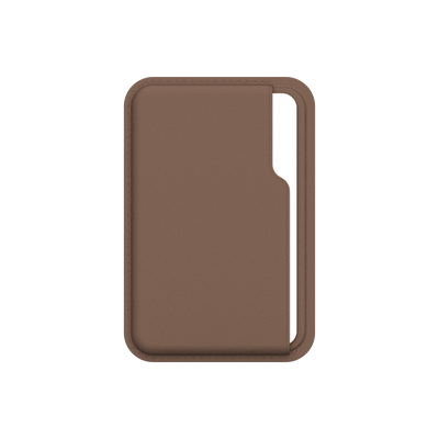 MagSafe 皮革卡包 UNIU A2 馬鞍棕磁吸感應卡套
