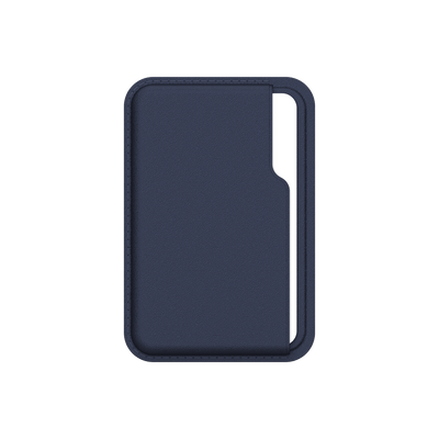 A2 感應卡包 (兼容MagSafe) 磁吸 MagSafe 皮革卡包 暗夜藍