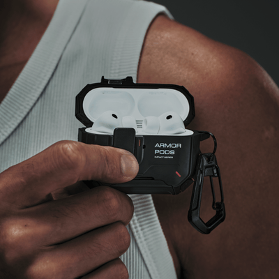 AirPods Pro 3 | ARMOR PODS 軍規防摔耳機保護殼 - UNIU® | 官方網站