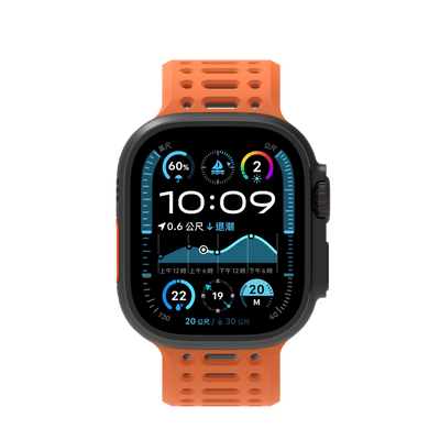 Apple Watch 運動錶帶 UNIU Air Sport 運動型磁吸錶帶 (橘色)