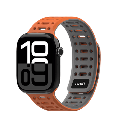 Apple Watch 運動錶帶 UNIU Air Sport 運動型磁吸錶帶 (橘色)