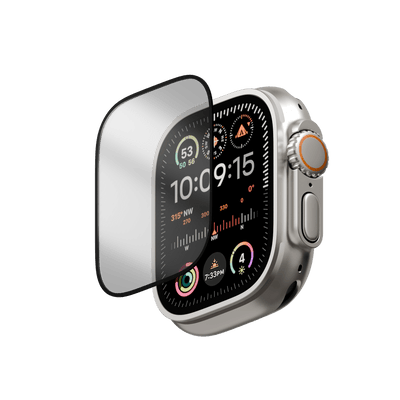 Apple Watch Ultra 2D 滿版玻璃保護貼 for 1/2/3 49mm - UNIU® | 官方網站