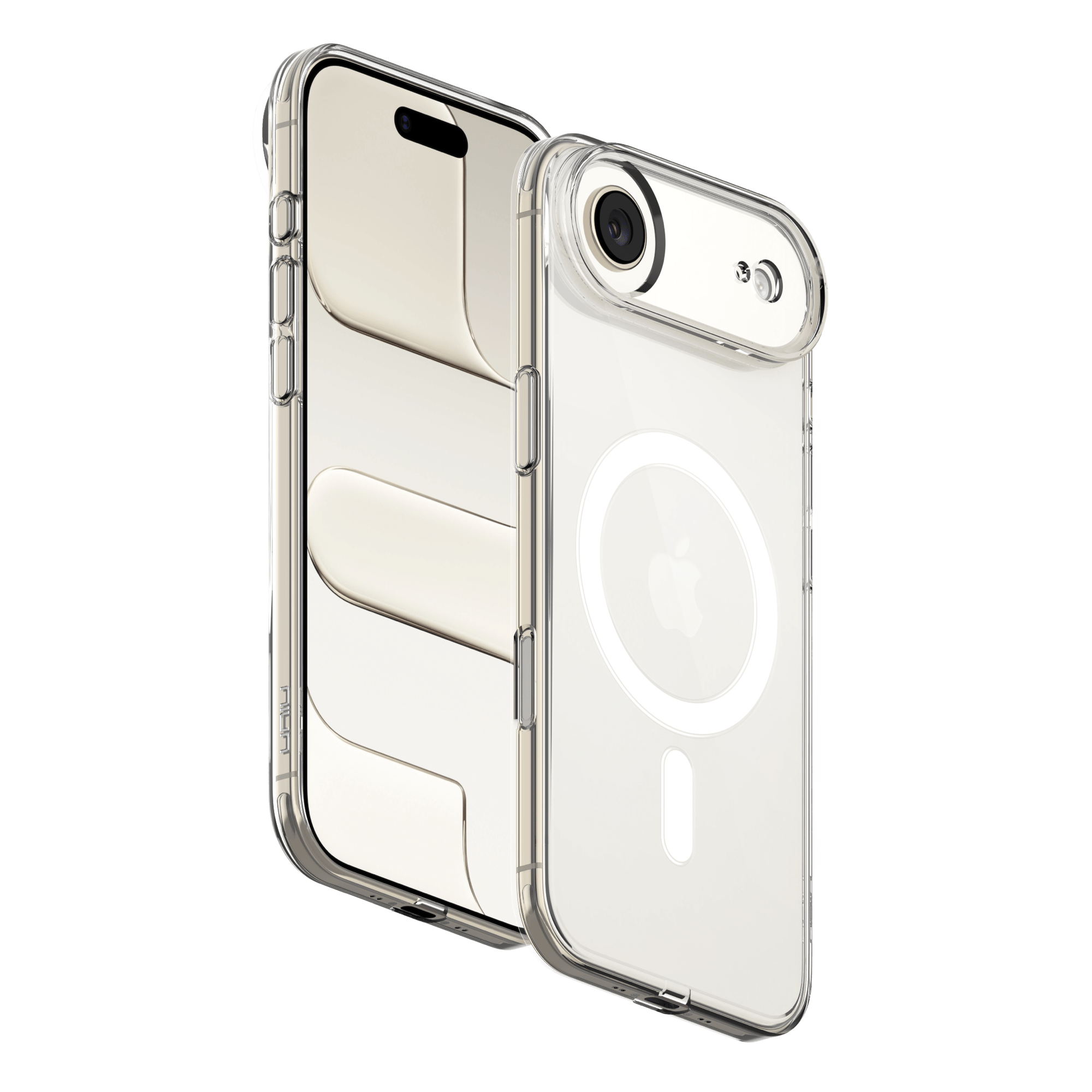 iPhone 17 Air 保護殼 UNIU Aeris 晶透高防摔手機殼 (透明)