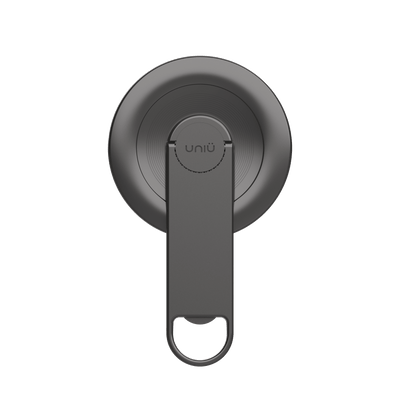 MagSafe 磁吸手機支架 UNIU MagOp 旋轉開瓶支架 (槍色)