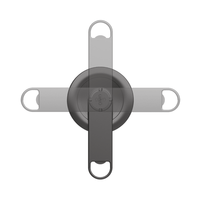 MagSafe 磁吸手機支架 UNIU MagOp 旋轉開瓶支架 (槍色)