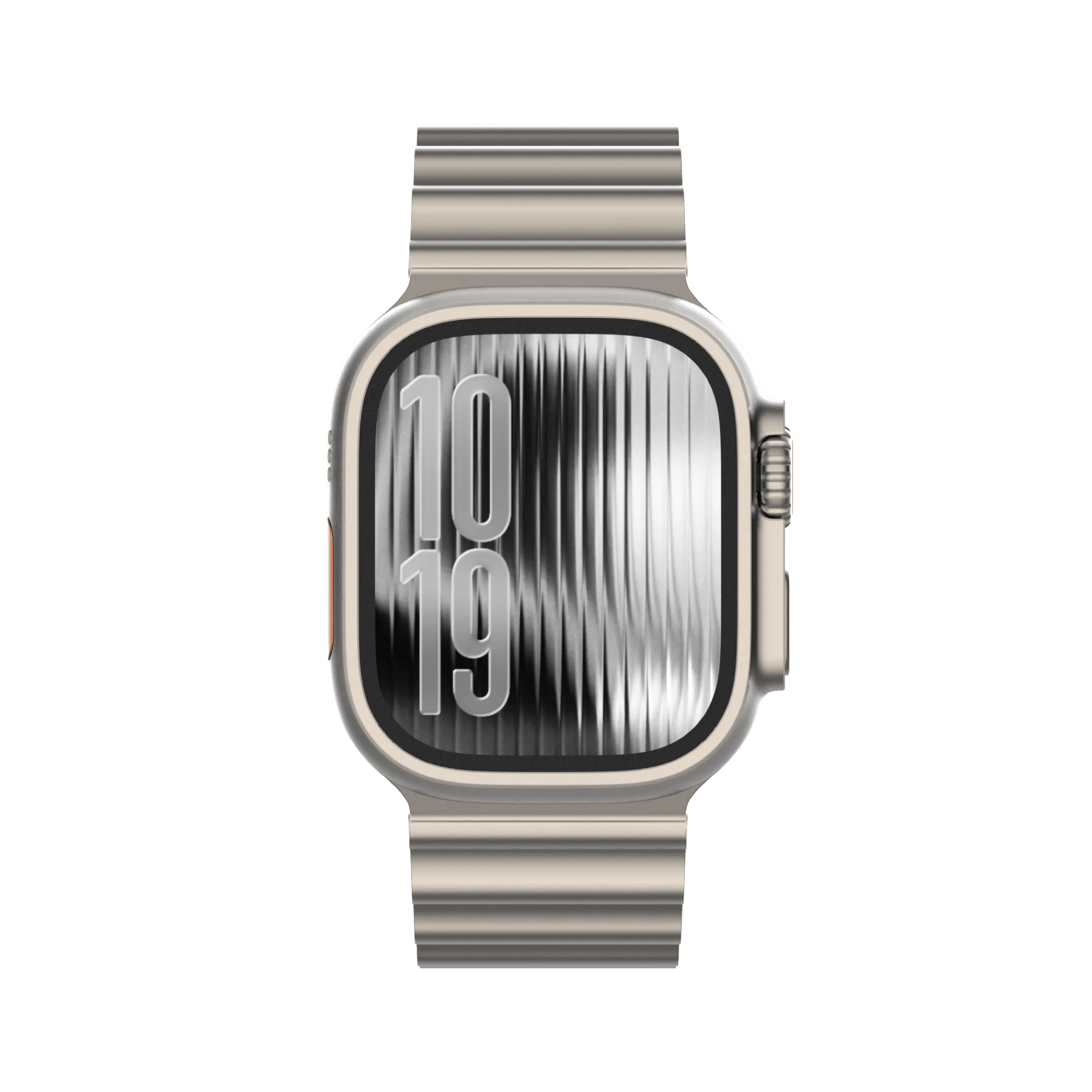 Apple Watch 金屬錶帶 UNIU Ocean 海洋金屬錶帶 (原鈦色)