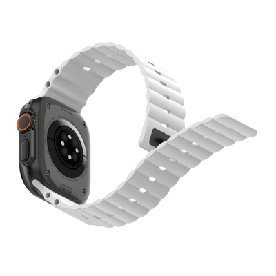 Ocean Flux 海洋運動錶帶 Apple Watch 運動錶帶 極地白