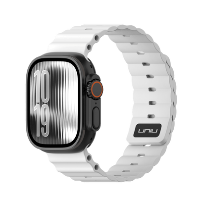 Ocean Flux 海洋運動錶帶 Apple Watch 運動錶帶 極地白
