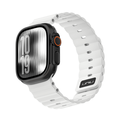 Ocean Flux 海洋運動錶帶 Apple Watch 運動錶帶 極地白