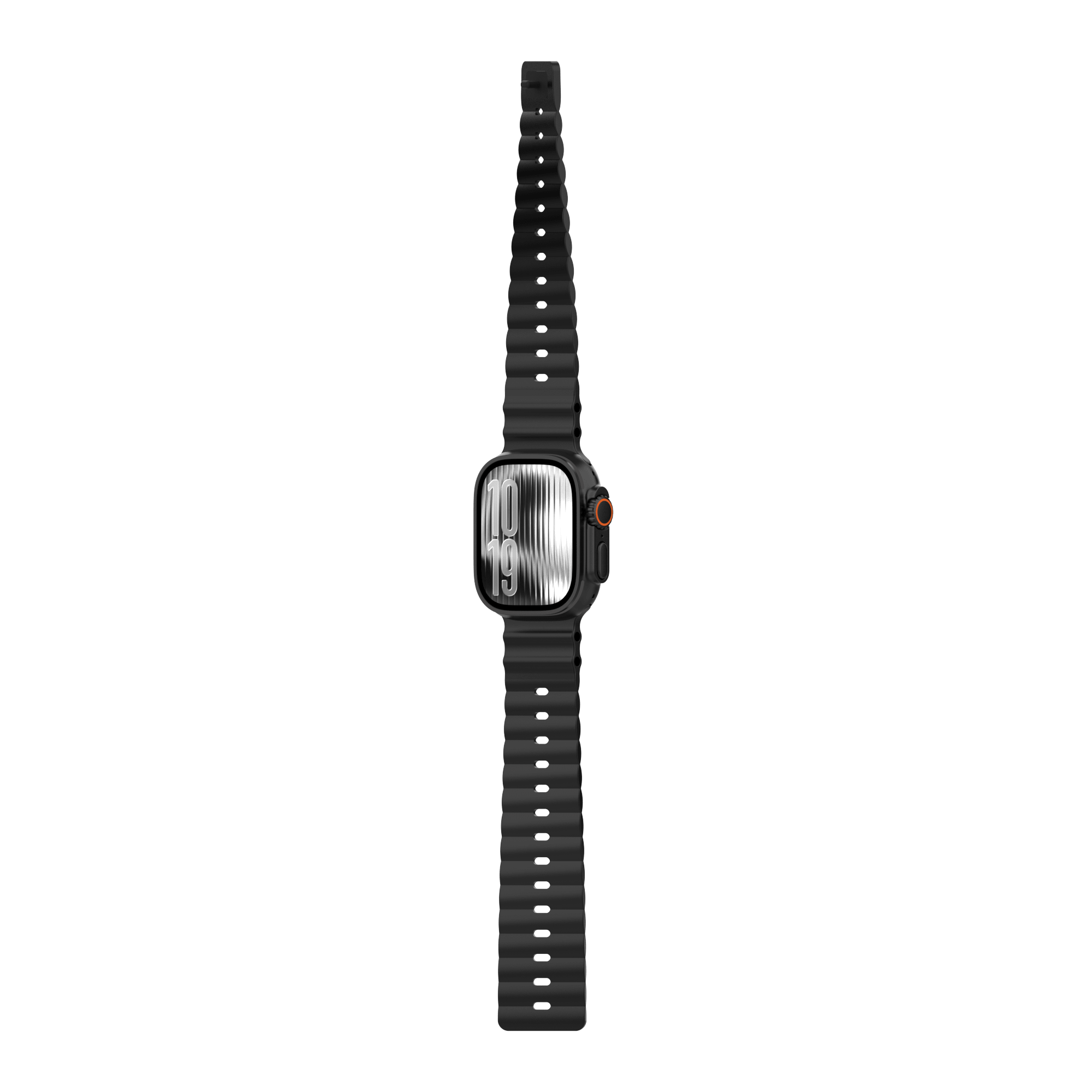 Ocean Flux 海洋運動錶帶 Apple Watch 運動錶帶 曜石黑