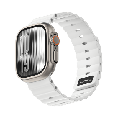 Ocean Flux 海洋運動錶帶 Apple Watch 運動錶帶 極地白