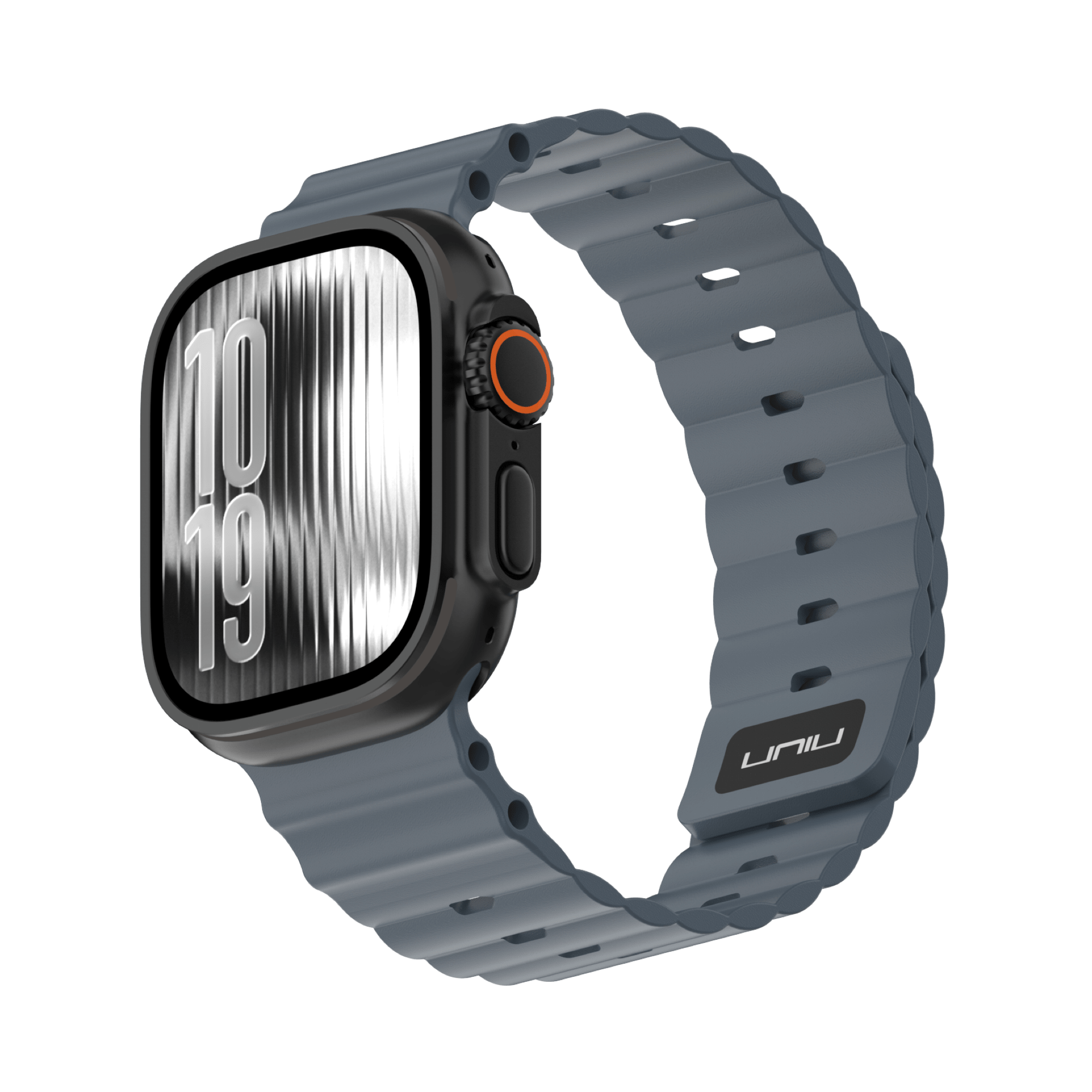 Ocean Flux 海洋運動錶帶 Apple Watch 運動錶帶 岩板藍