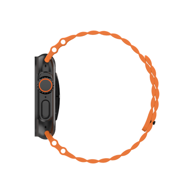 Ocean Flux 海洋運動錶帶 Apple Watch 運動錶帶 熔岩橘