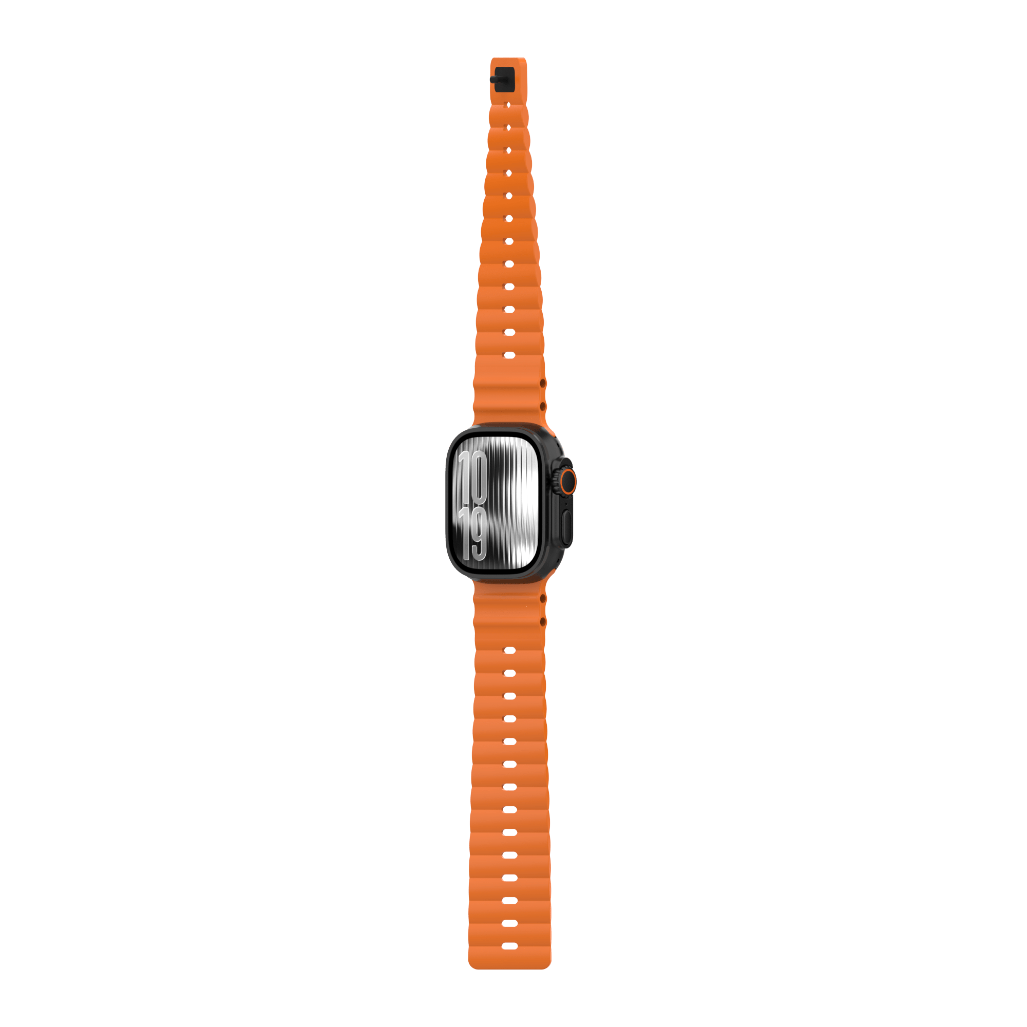 Ocean Flux 海洋運動錶帶 Apple Watch 運動錶帶 熔岩橘