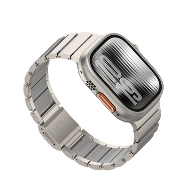 ORBIT 鈦合金複合錶帶 Apple Watch 鈦合金錶帶 霜鈦灰