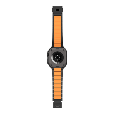 ORBIT 鈦合金複合錶帶 Apple Watch 鈦合金錶帶 曜石橙