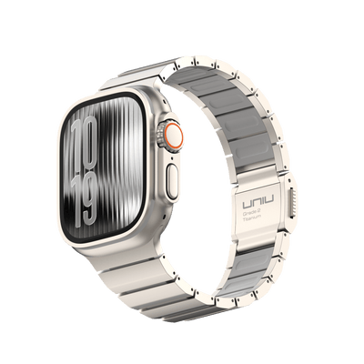 ORBIT 鈦合金複合錶帶 Apple Watch 鈦合金錶帶 霜鈦灰