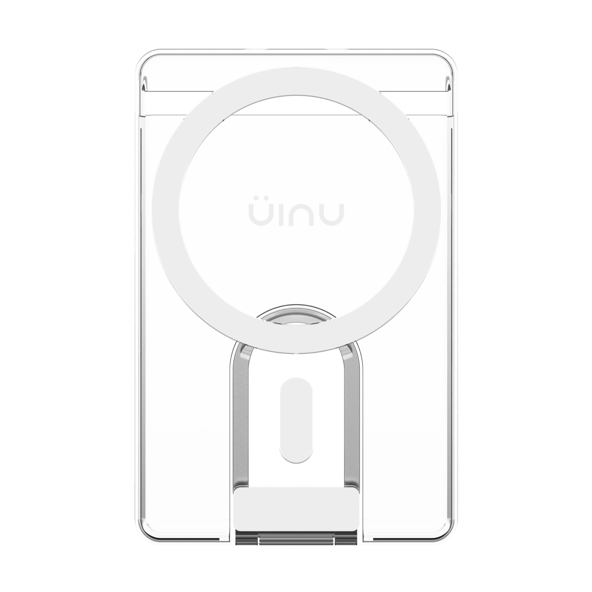 PURE 透明支架卡包 (兼容MagSafe) 磁吸手機支架卡套