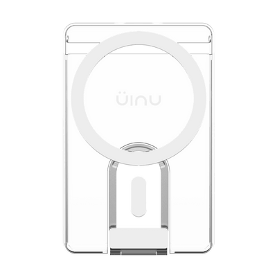 PURE 透明支架卡包 (兼容MagSafe) 磁吸手機支架卡套