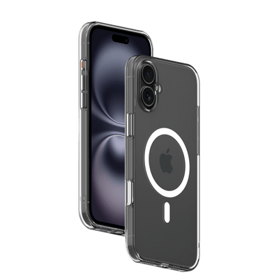 iPhone 16 Plus 透明磁吸保護殼 UNIU SANP 快拍透明防摔保護殼 (透明)