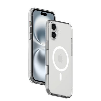 iPhone 16 Plus 透明磁吸保護殼 UNIU SANP 快拍透明防摔保護殼 (透明)