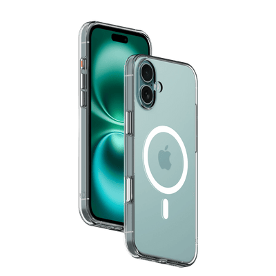 iPhone 16 Plus 透明磁吸保護殼 UNIU SANP 快拍透明防摔保護殼 (透明)