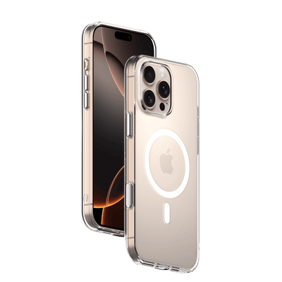 iPhone 16 Pro Max 透明磁吸保護殼 UNIU SANP 快拍透明防摔保護殼 (透明)