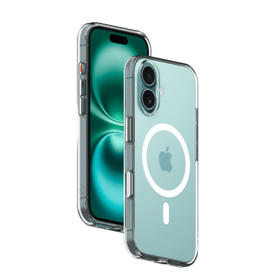iPhone 16 透明磁吸保護殼 UNIU SANP 快拍透明防摔手機殼 (透明)
