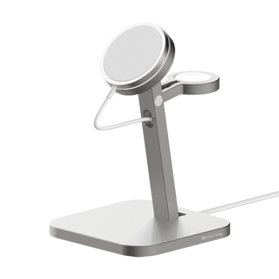 MagSafe 充電支架 UNIU Z2 桌面充電整合支架 原鈦色 - UNIU 官方網站