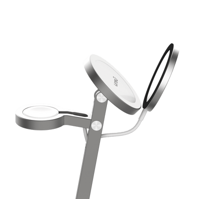 MagSafe 充電支架 UNIU Z2 桌面充電整合支架 原鈦色 - UNIU 官方網站